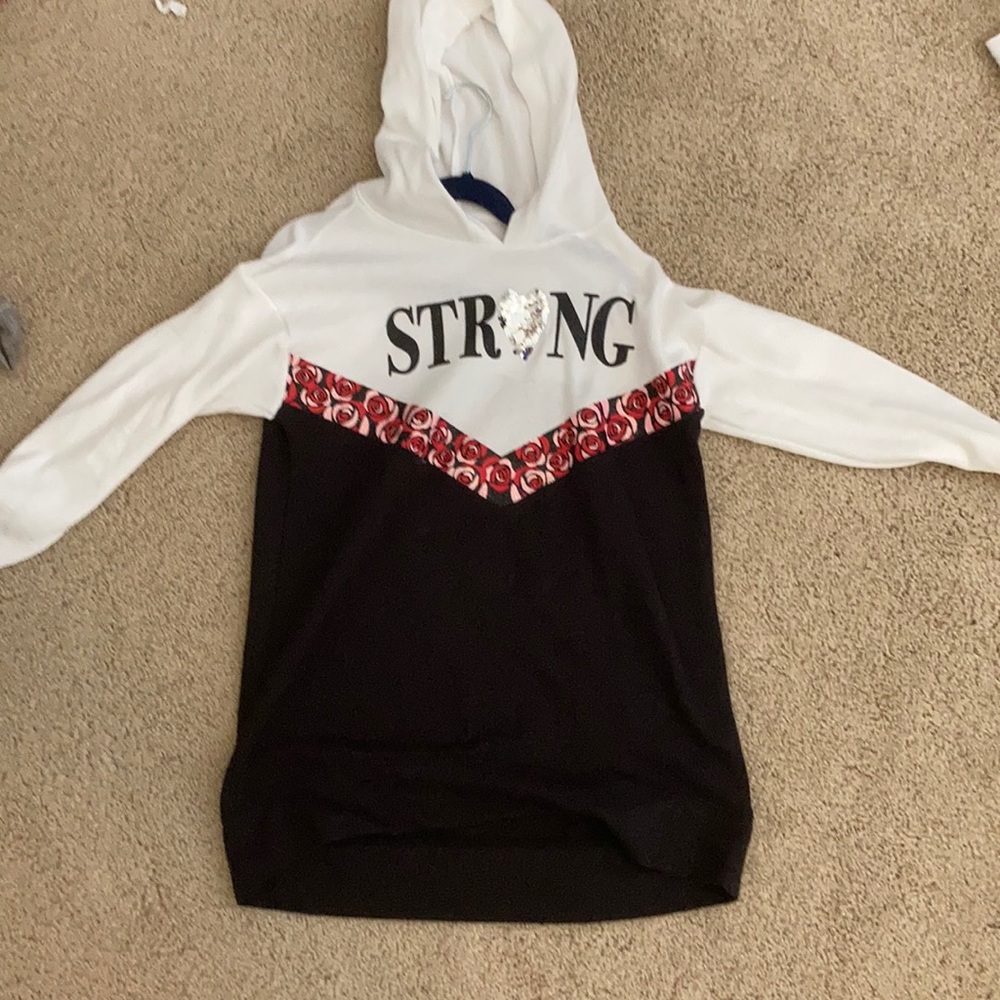 Girls Kong justice dress- hoodie